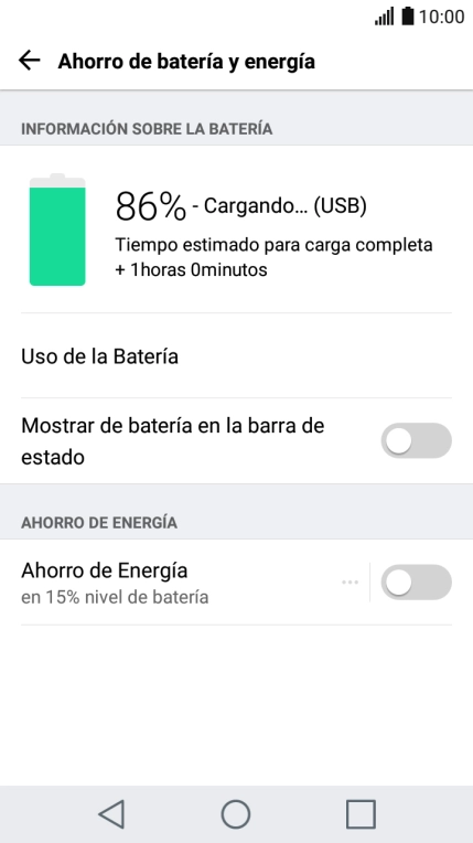 Pulsa el indicador junto a 