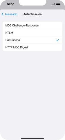 Pulsa Contraseña.