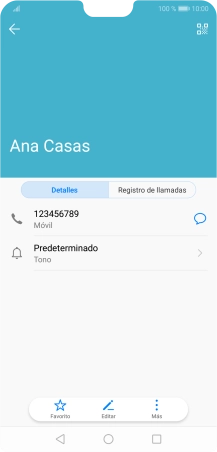 Pulsa la tecla de inicio para terminar y regresar a la pantalla de inicio.