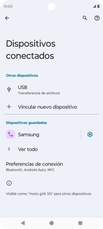 Pulsa la tecla de inicio para terminar y regresar a la pantalla de inicio.