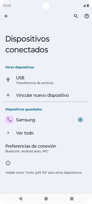 Pulsa la tecla de inicio para terminar y regresar a la pantalla de inicio.