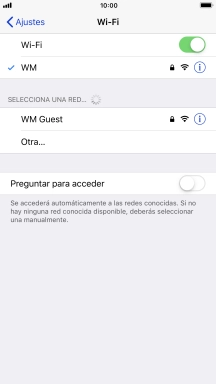 Pulsa la tecla de inicio para terminar y regresar a la pantalla de inicio.