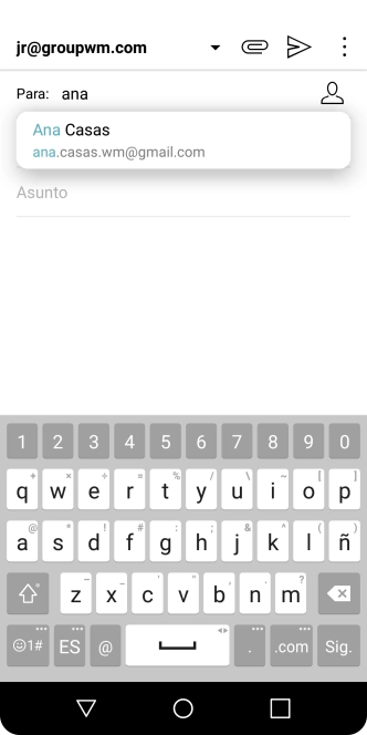 Pulsa el contacto deseado.