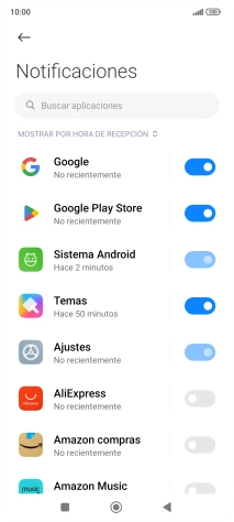Pulsa la app deseada.