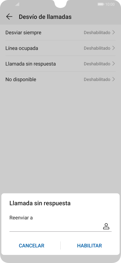 Introduce +34600132000 y pulsa HABILITAR.