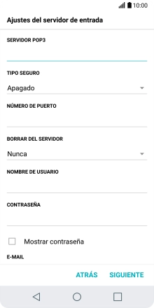 Pulsa la lista desplegable bajo 