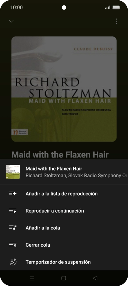 Pulsa el icono de añadir.