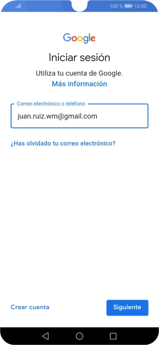 Pulsa Siguiente.