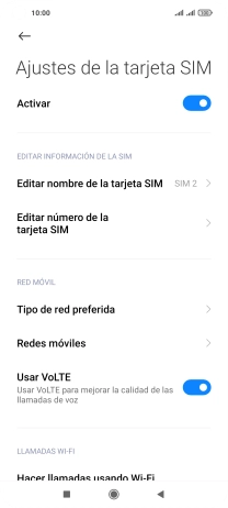 Pulsa el indicador junto a 