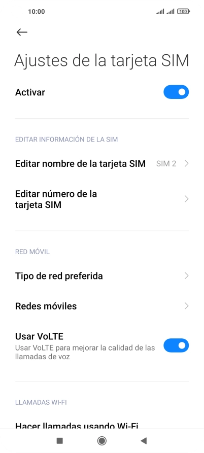 Pulsa el indicador junto a 