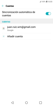 Pulsa Añadir cuenta.