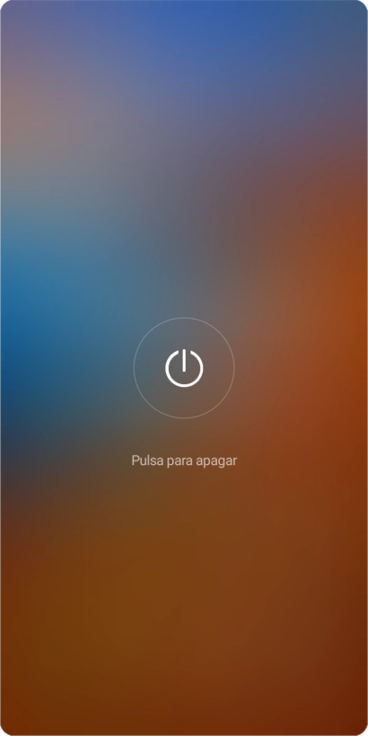 Pulsa Pulsa para apagar.