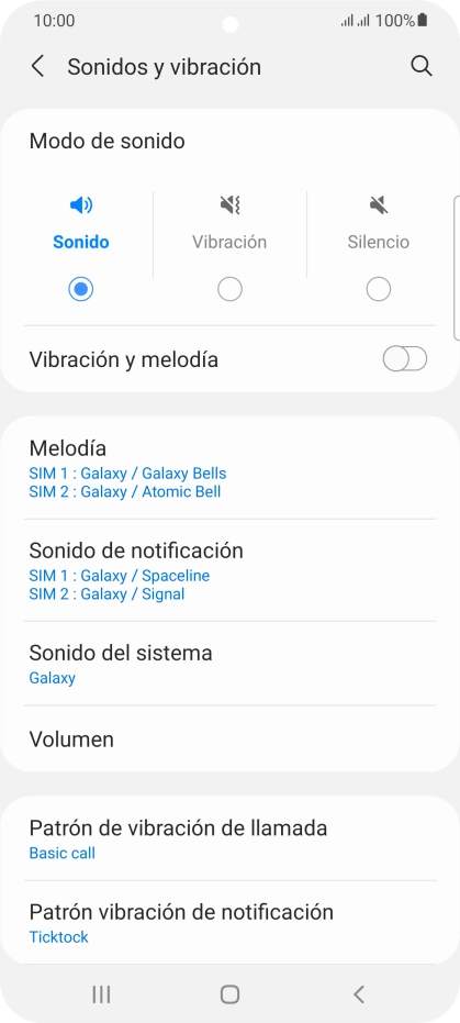 Pulsa Melodía.