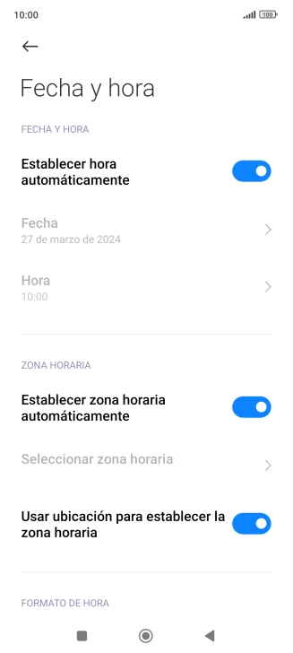Pulsa la tecla de inicio para terminar y regresar a la pantalla de inicio.
