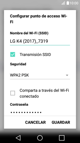 Pulsa en el campo bajo 