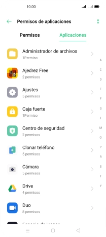 Pulsa la app deseada.
