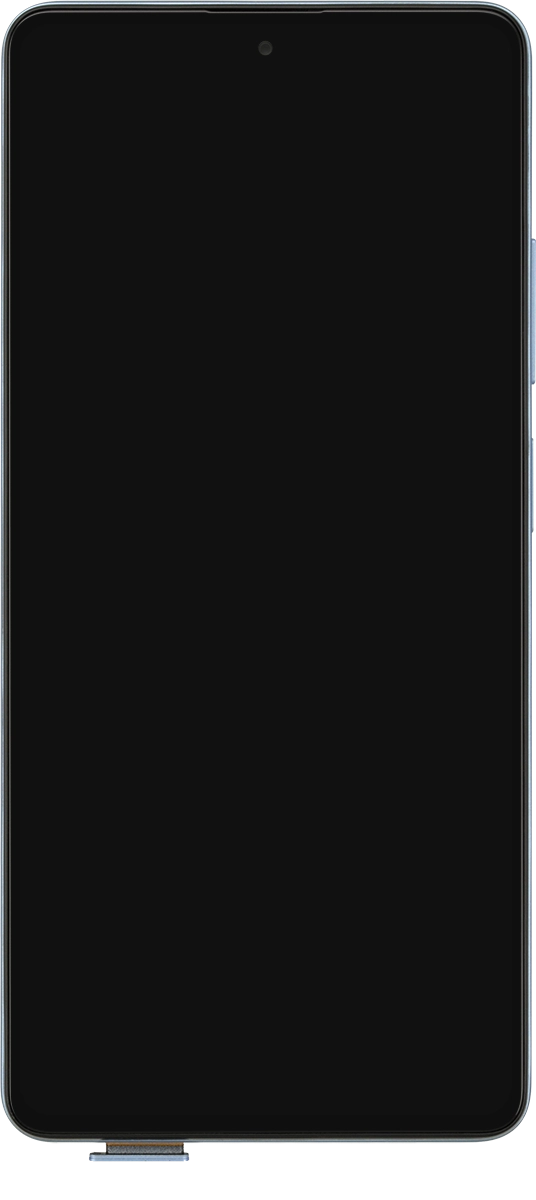 Retira el contenedor de la tarjeta SIM del teléfono.