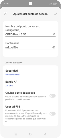 Pulsa Seguridad.