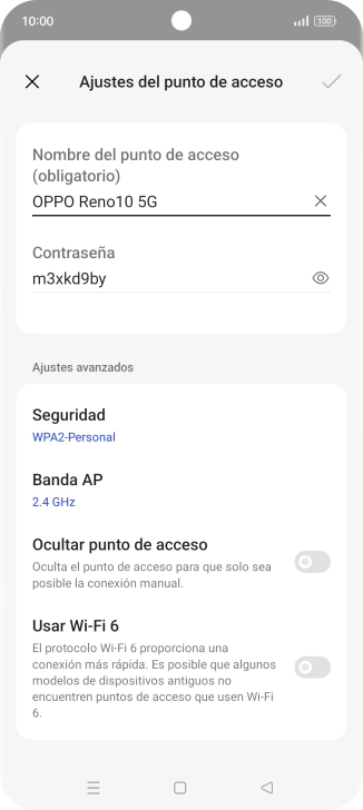 Pulsa Seguridad.