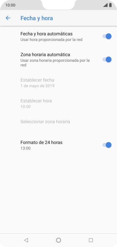 Pulsa la tecla de inicio para terminar y regresar a la pantalla de inicio.