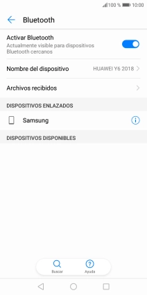 Pulsa la tecla de inicio para terminar y regresar a la pantalla de inicio.