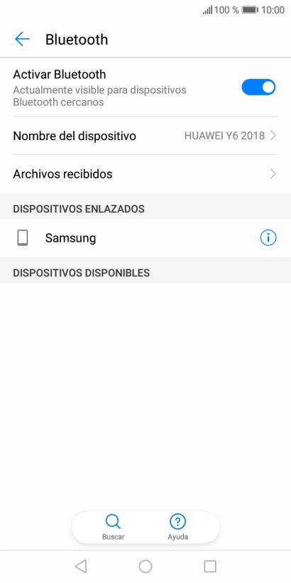 Pulsa la tecla de inicio para terminar y regresar a la pantalla de inicio.
