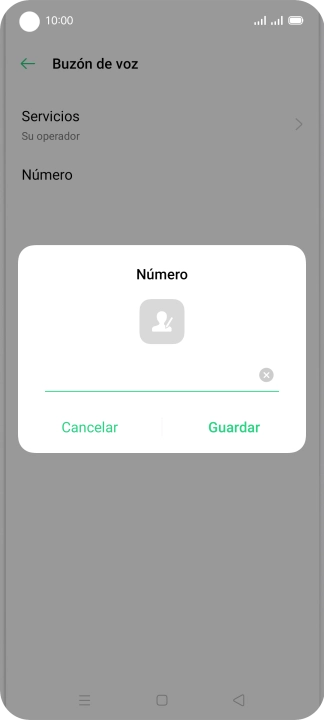 Introduce 22177 y pulsa Guardar.