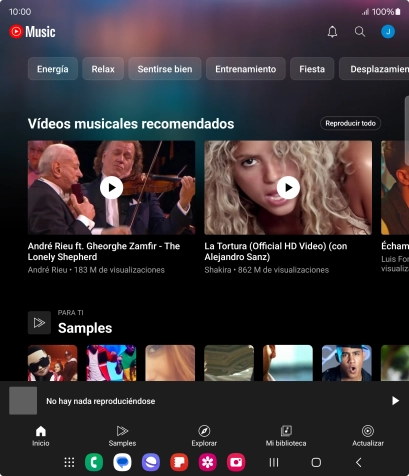 Pulsa Mi biblioteca.