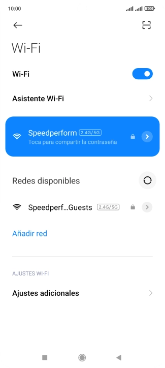 Pulsa la tecla de inicio para terminar y regresar a la pantalla de inicio.
