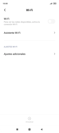 Pulsa el indicador junto a 