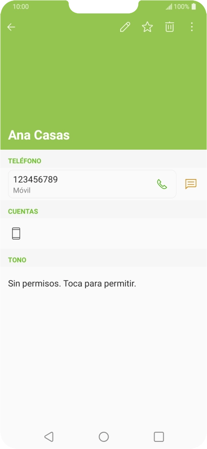 Pulsa la tecla de inicio para terminar y regresar a la pantalla de inicio.