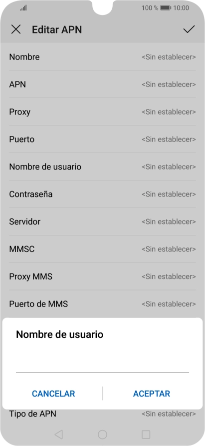 Introduce wap@wap y pulsa ACEPTAR.