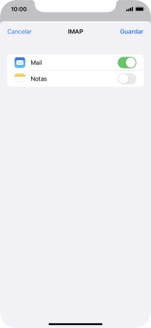 Pulsa Guardar. Ahora se ha configurado tu cuenta de correo electrónico. Si deseas seleccionar más ajustes del servidor de correo de entrada o de salida, continúa con los pasos siguientes.