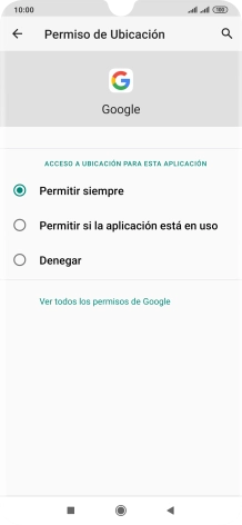 Pulsa el ajuste deseado.