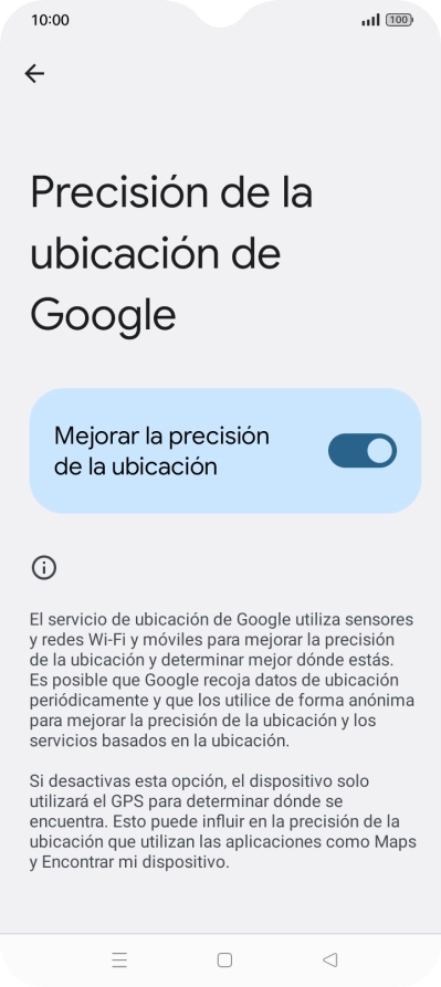 Si pulsas el indicador junto a 