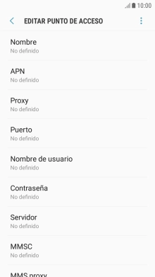 Pulsa Nombre.
