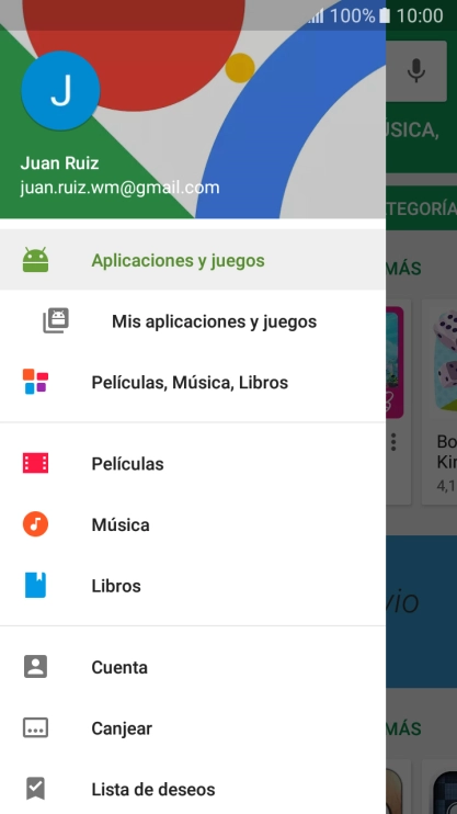 Pulsa Mis aplicaciones y juegos.