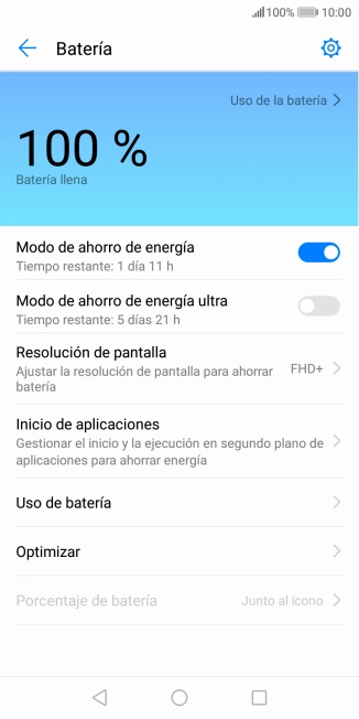 Pulsa la tecla de inicio para terminar y regresar a la pantalla de inicio.