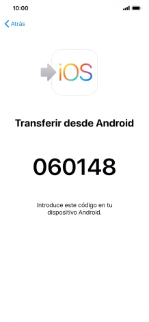 Seguir las indicaciones de la pantalla y de la app 