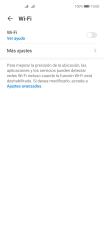 Pulsa el indicador junto a 