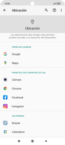 Pulsa la app deseada.