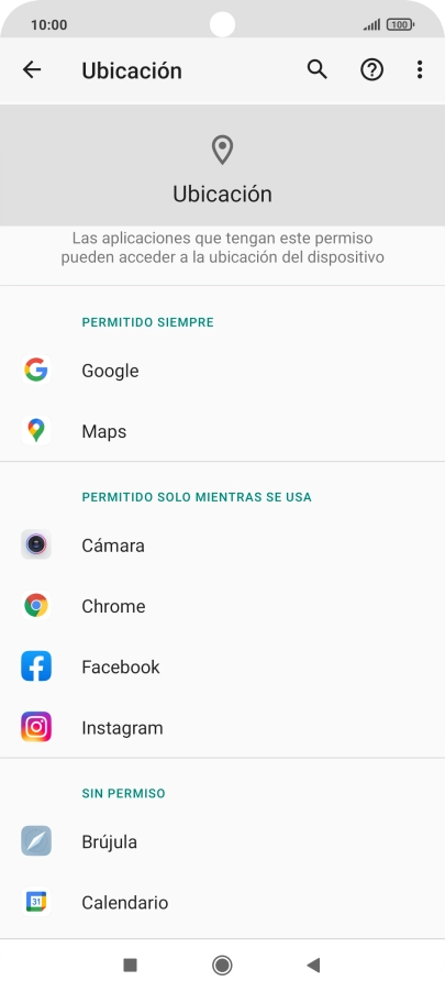 Pulsa la app deseada.