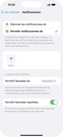 Pulsa la flecha hacia la izquierda.