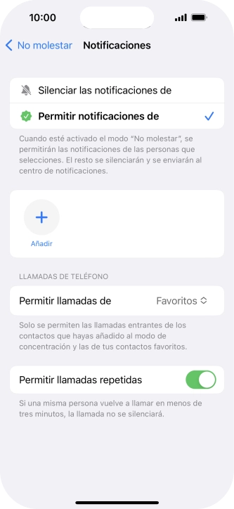 Pulsa la flecha hacia la izquierda.