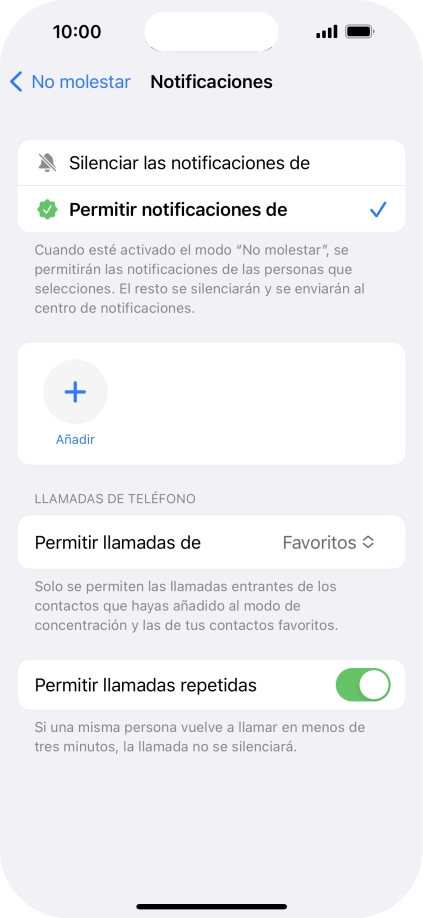 Pulsa la flecha hacia la izquierda.