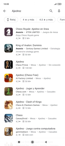 Pulsa la app deseada.