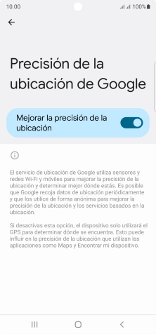 Pulsa el indicador junto a 
