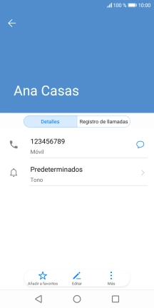Pulsa la tecla de inicio para terminar y regresar a la pantalla de inicio.