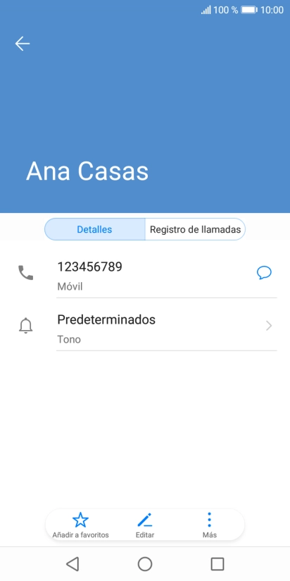 Pulsa la tecla de inicio para terminar y regresar a la pantalla de inicio.