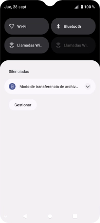 Pulsa el icono de Android.